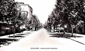 SIDI-BEL-ABBES - BOULEVARD REPUBLIQUE